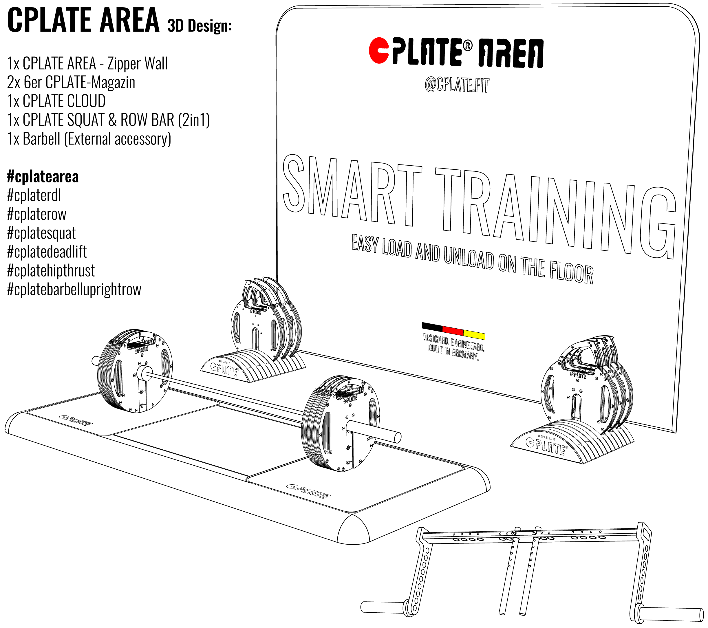 CPLATE AREA 3D Design concept